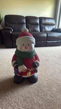 Snowman With Battery