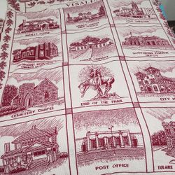 Visalia Landmark Throw Blanket