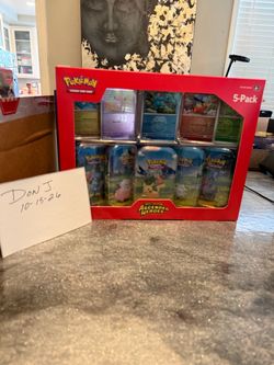 Pokémon TCG Ascended Heroes 5-Pack Tin Set