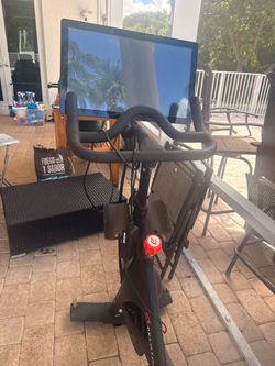 Peloton Indoor Exercise Bike with Monitor