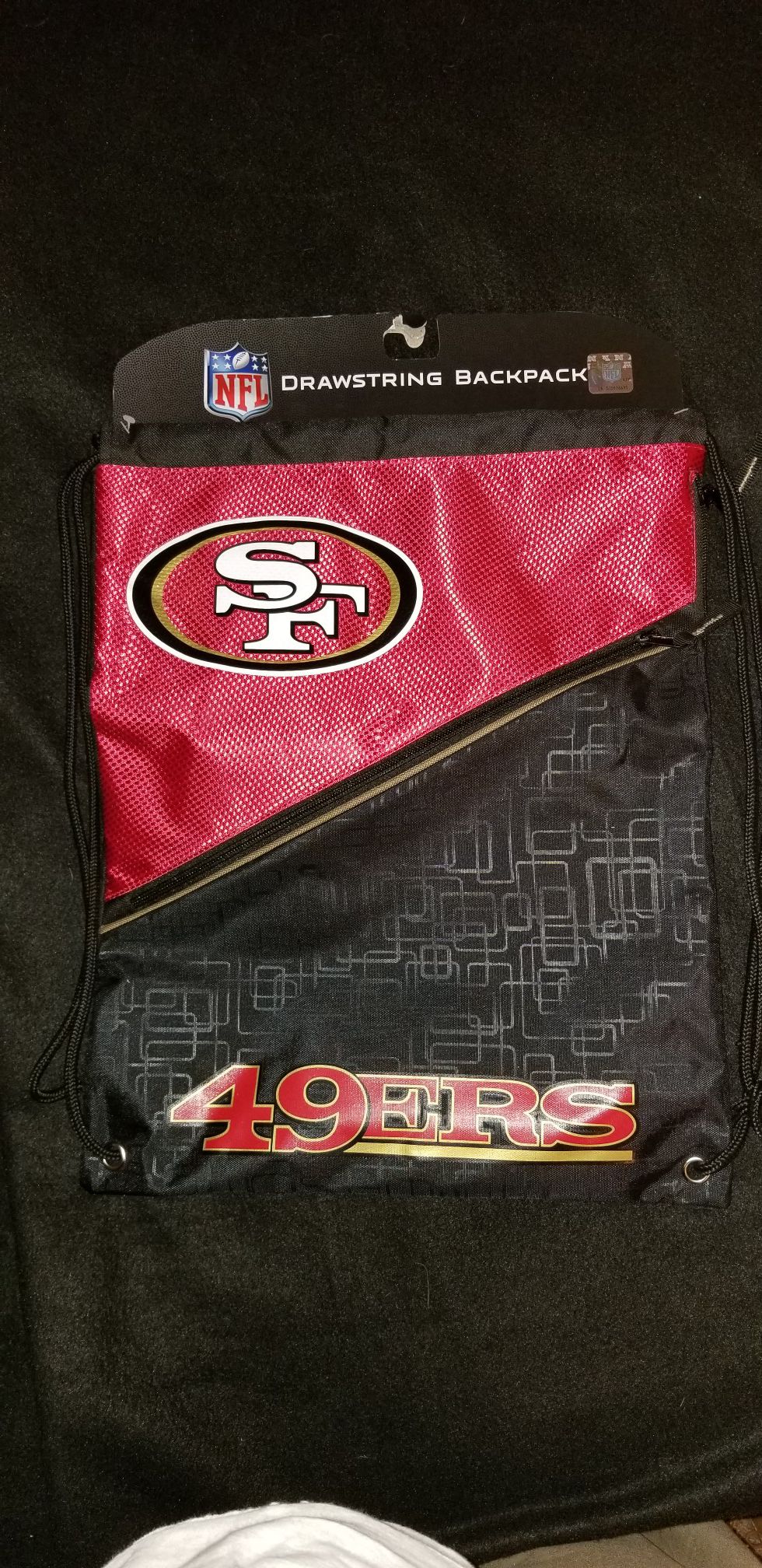 San Francisco 49ers NFL Drawstring Backpack