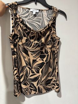 Nine West Floral Sleeveless Top
