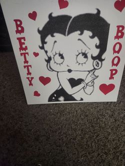 Betty Boop canvas