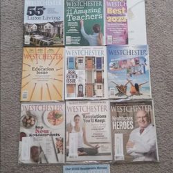 10 Brand New Westchester Magazines .( Price For All ) 