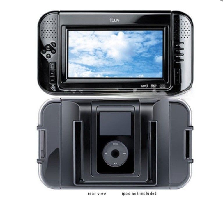 iLuv DVD Portable Multimedia tablet Style DVD Player With 7' Active-matrix TFT LCD SCREEN