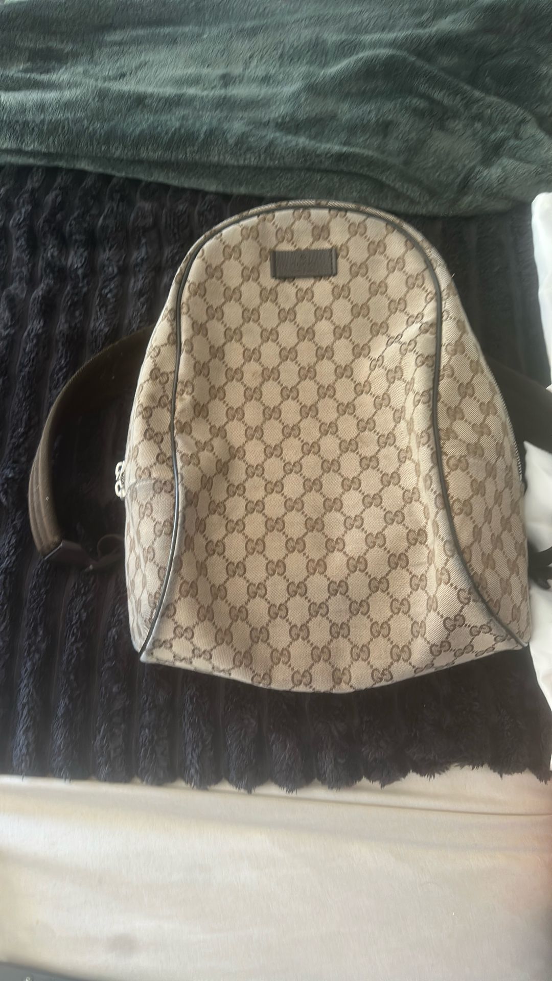 Gucci Top Zip Backpack
