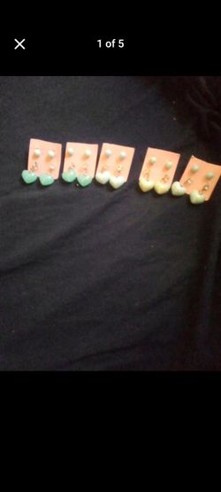 All 5 for $3.00 New earrings