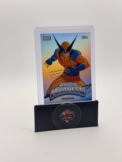 Topps Marvel Neon Manga Madness Wolverine Holo Card