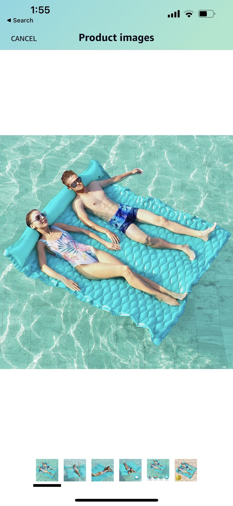 Giant Inflatable Floating Mat - Pool Float Lake Float Raft Lounge Floating Water Mat for Swimming Pool Floatie Lounger Pool Party Toy Adults Kids