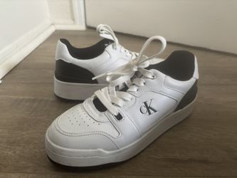 Ck White Shoes