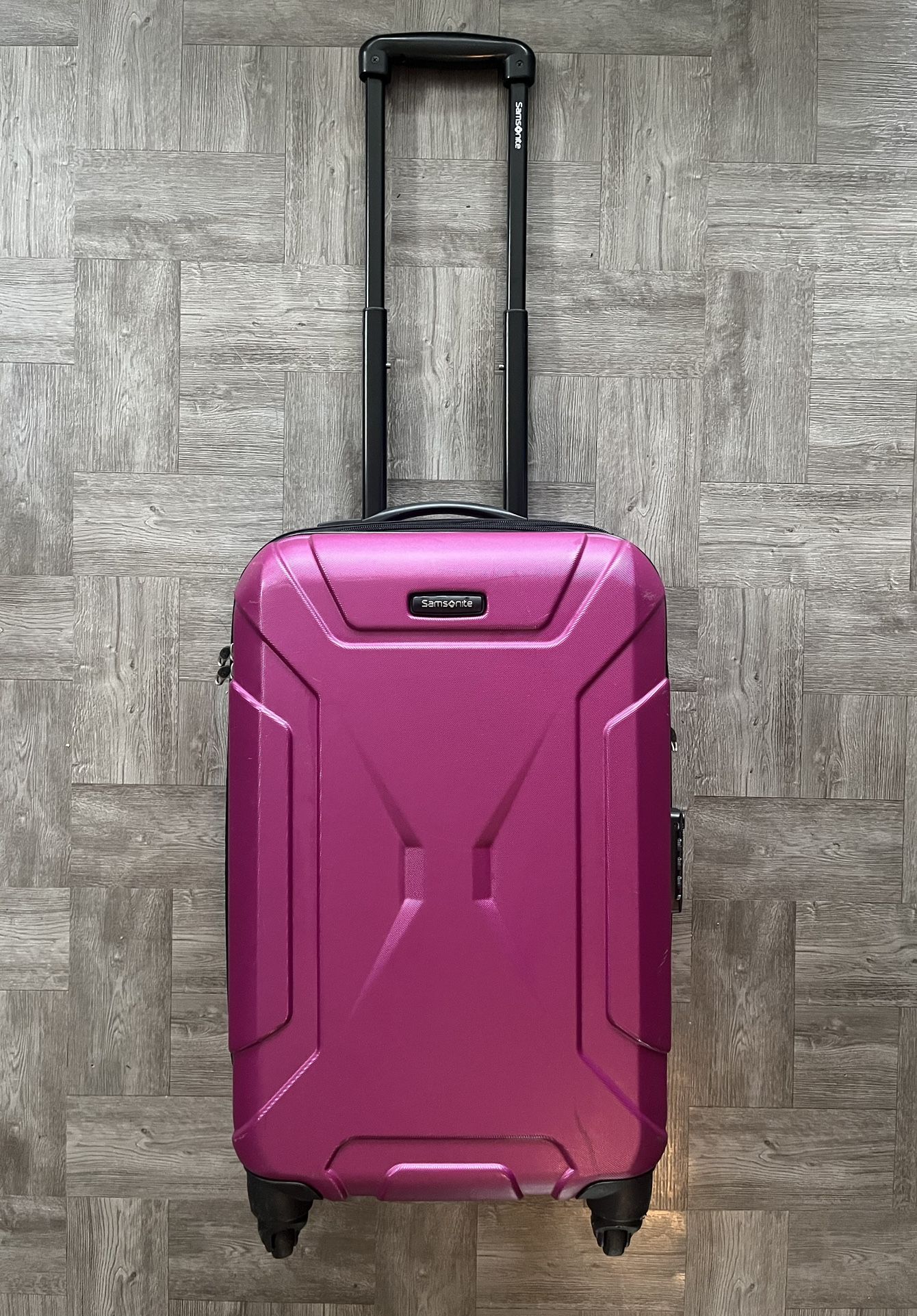 Samsonite Hardside Expandable Carry On Luggage Spinner Pink