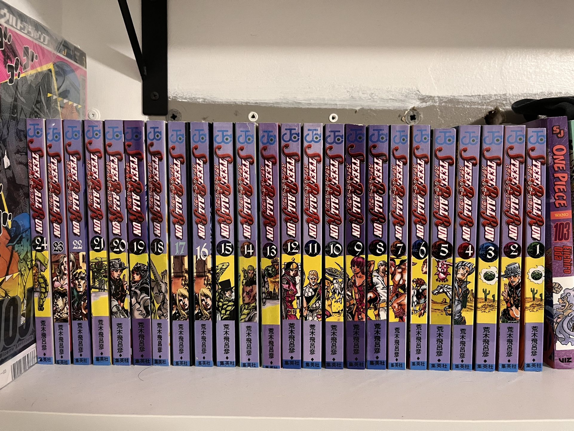 Jojos Bizarre Adventure Steel Ball Run Unofficial Printed Manga