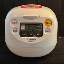 Zojirushi Micom 10 Cup Rice Cooker And Warmer Model NS-WAC10 New