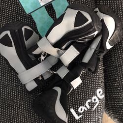 Dog Shoes The 2 Blacks Are Large 