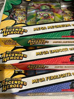 2026  POKEMON ASCENDED HEROES MEGA EX BOX BUNDLE