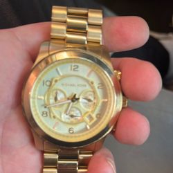 Michael Kors Gold Watch 