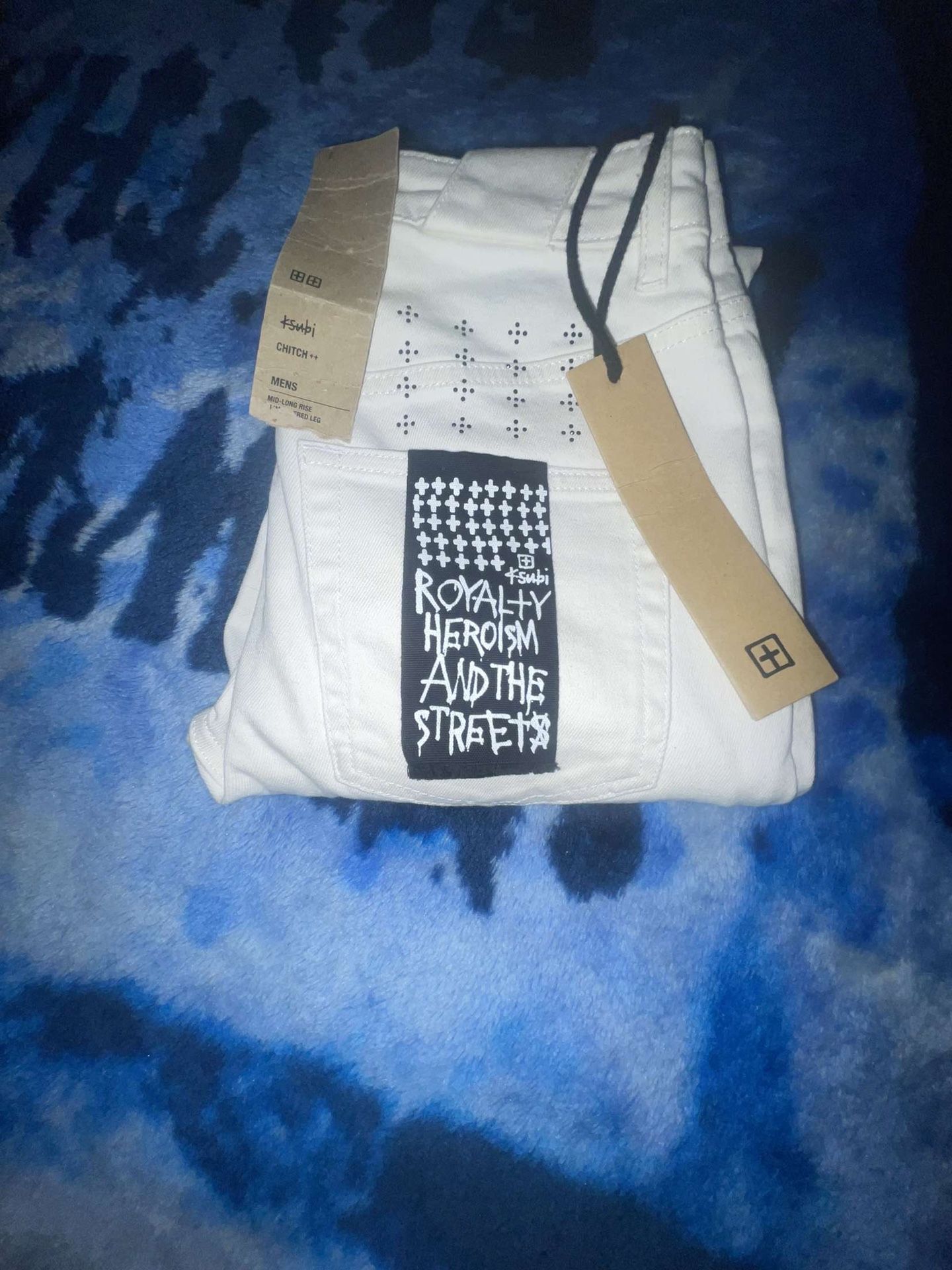 Ksubi Chitch Polar Krystal. Size 29