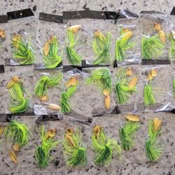 Spinner Baits Fishing Lures - 30 Packs