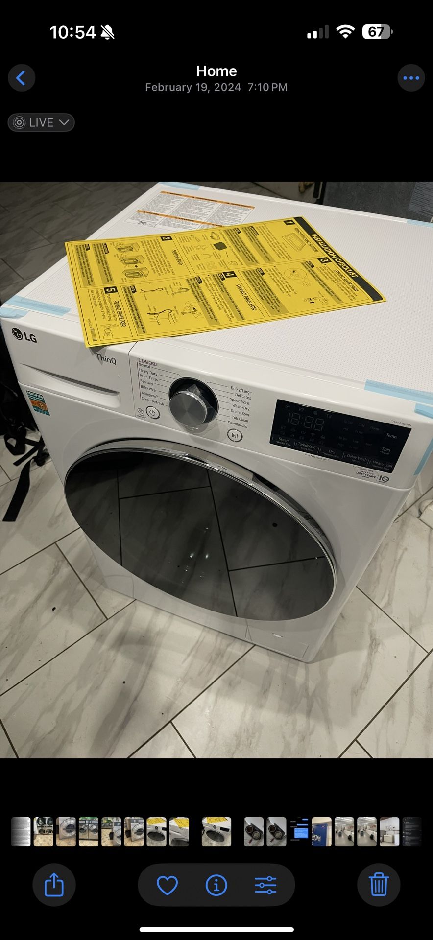 Washer Dryer Combo 