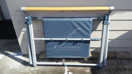 Fluidity Fitness Evolved Barre ballet pilates workout and fitness system