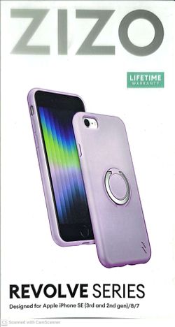 ZIZO Revolve Slim Hard Case w/ Kickstand Ring Holder for iPhone SE 3rd/2nd