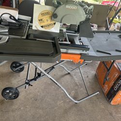 Ridgid 10 in Tile Saw Precio Firme
