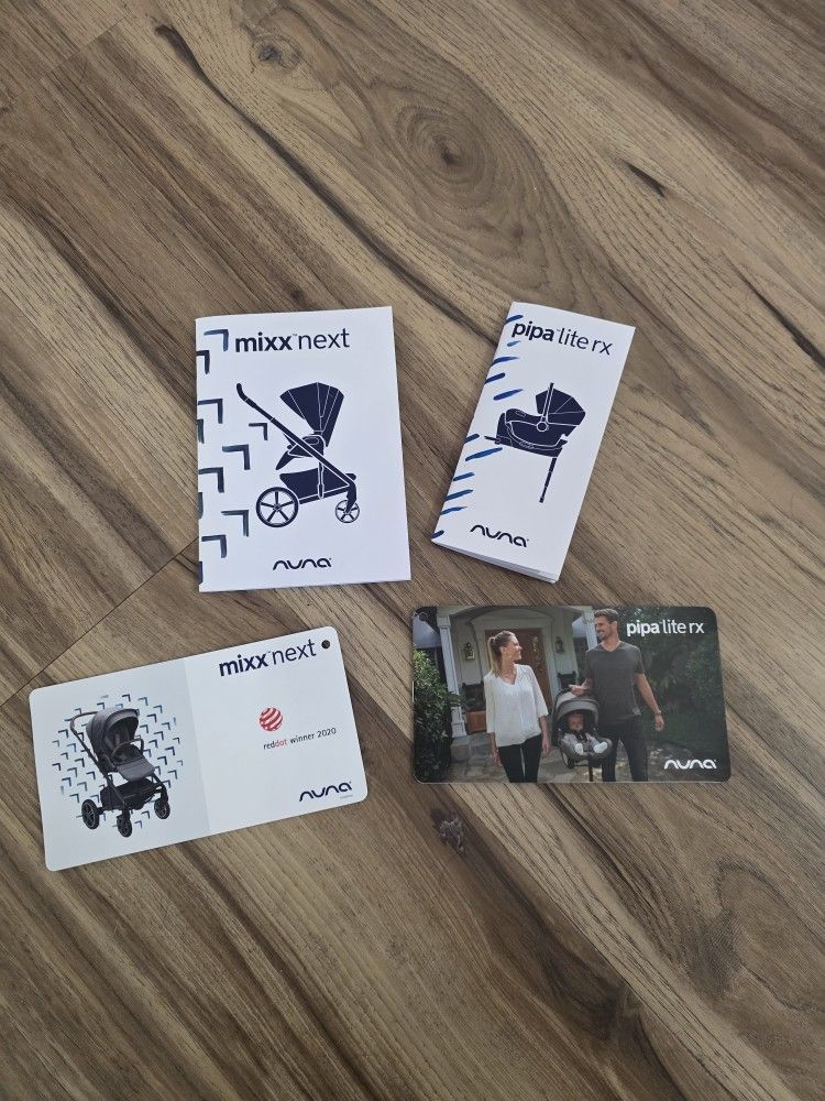 NUNA MIXX STROLLER AND PIPA LITE LX CAR SEAT