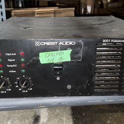 Crest Audio 9001 Professional Power Amplifier 
