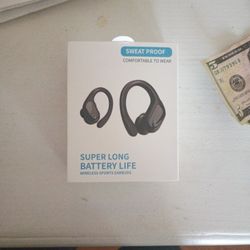 Brand New Nice Earbuds, SWEAT PROOF