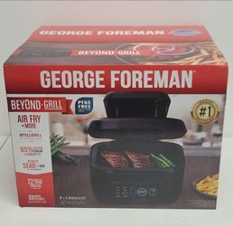 NEW George Foreman Electric Indoor Grill & Air Fryer