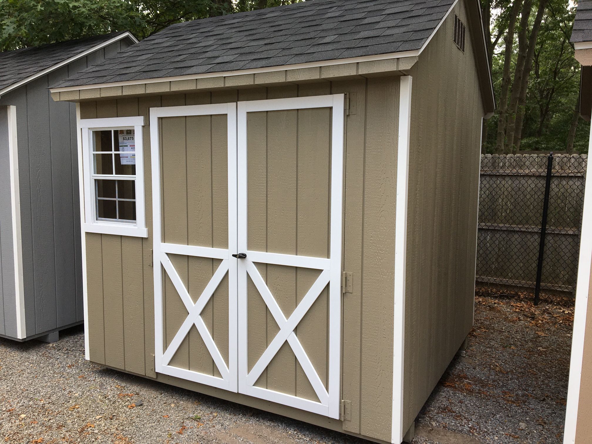 8 X 8 Cape Shed