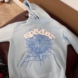 Blue Sp5der Hoodie