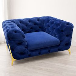 Velvet Modern Accent Chair