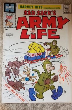 Vintage Comic Book Sad Sack