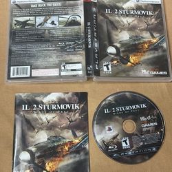 IL-2 Sturmovik: Birds Of Prey (Sony PlayStation 3 PS3, 2009) CIB COMPLETE 