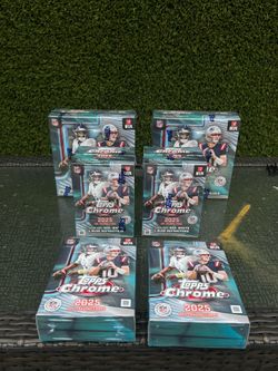TOPPS CHROME NFL (MEGA, BLASTER,HANGER)