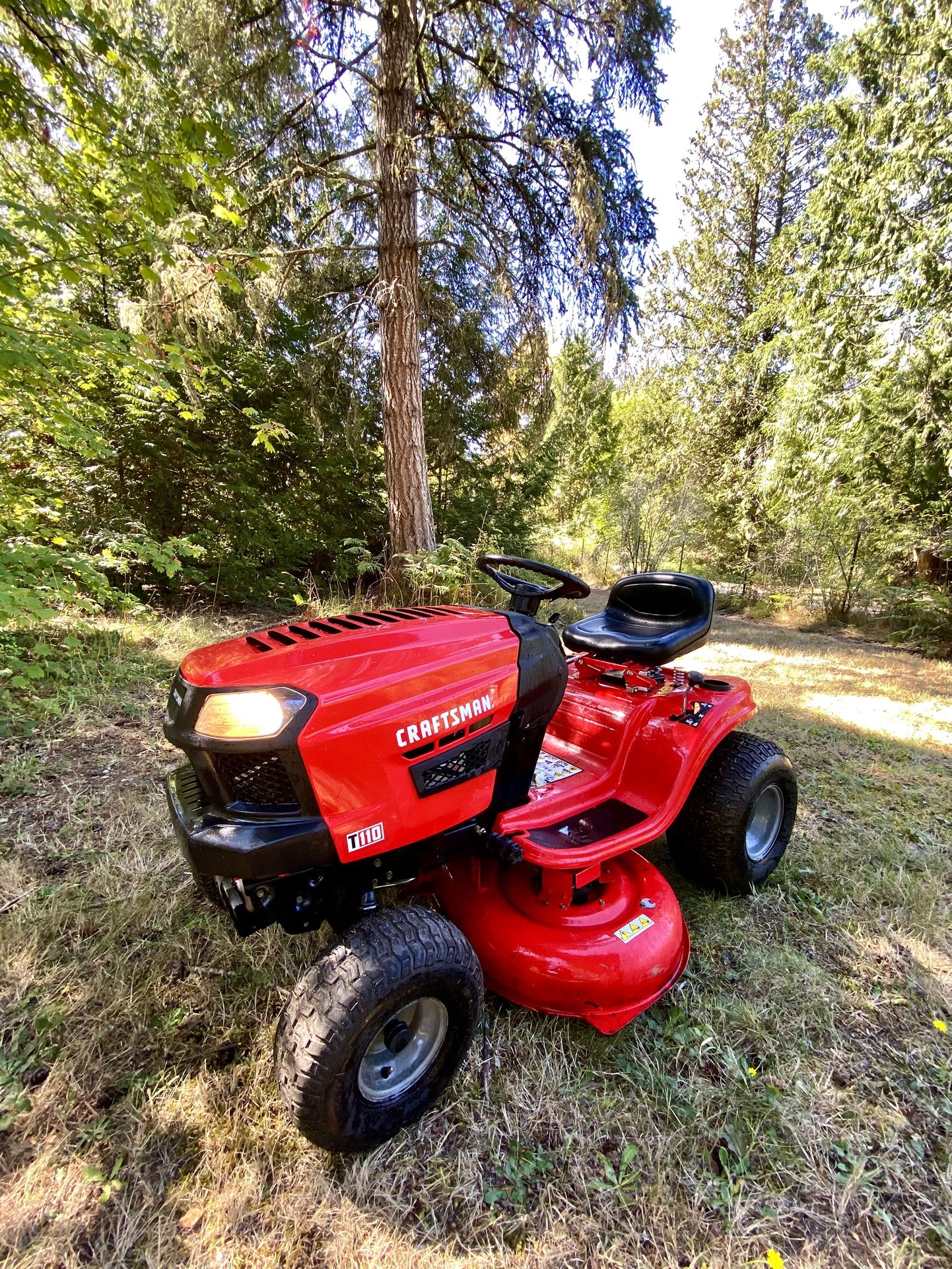 FS: Craftsman T110 Mower Riding Lawnmower