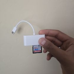 SD Card To USB-C Adapter!