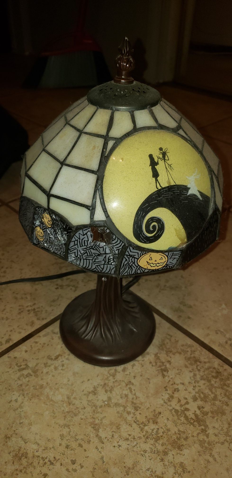 Nightmare Before Xmas Lamp