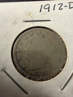 1912-D V-Nickel [AG]