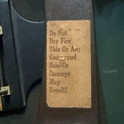 Vintage Wood bow Arrow