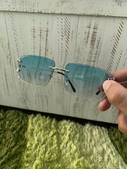 Blue Cartier Glasses