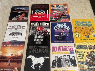 2024 concert poster collection