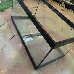 60 gallon tank, no lid, just the tank