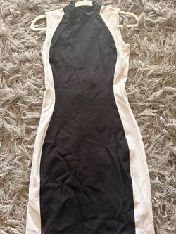 Black and White Dress