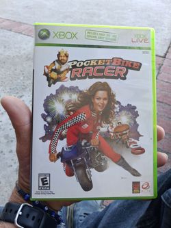 Vintage 2006 PocketBike Racer Xbox 360 Burger King Promo Game CIB Complete Tested