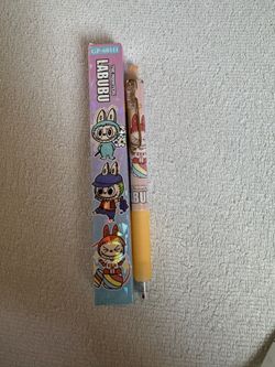 Yellow Labubu Pen