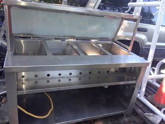Stainless Steel Food Warmer In Really Good Condition As Is
