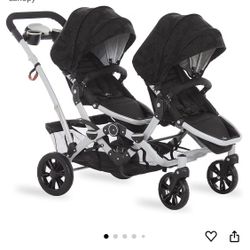 Dream On Me Double Stroller Black 