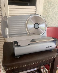 cusimax electric deli meat slicer